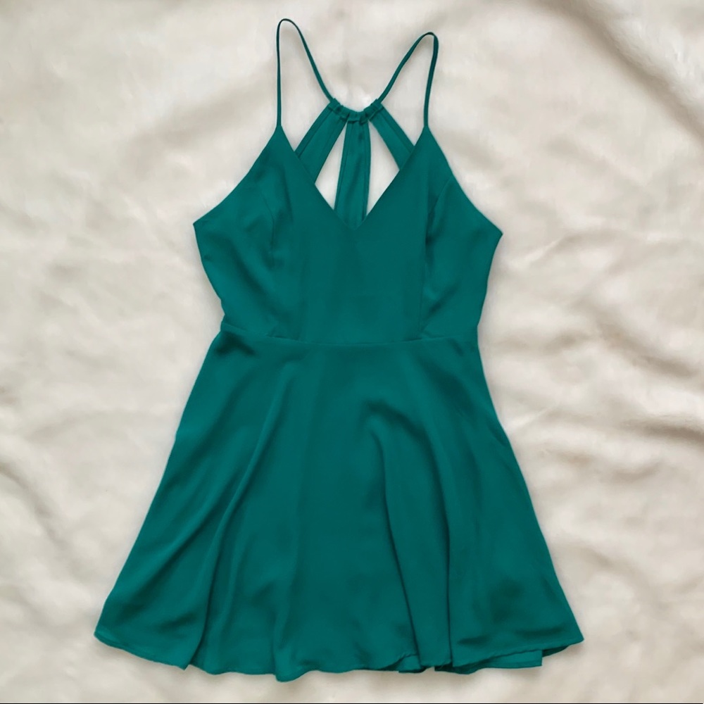 Green dress